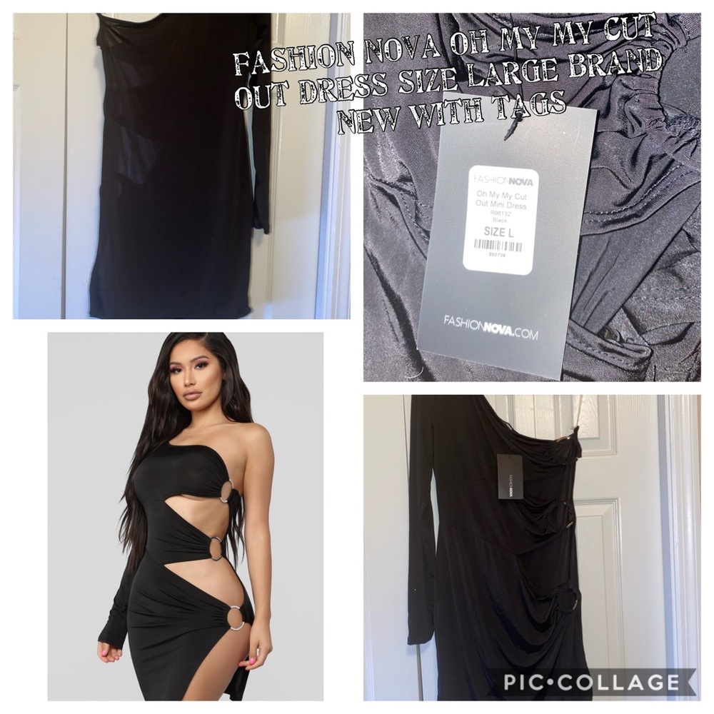 Fashion nova oh my my cut out dress